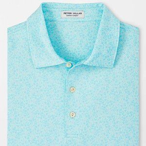 Peter Millar Crown Sport Summer Comfort Dazed and Transfused Golf Polo Med-NWT